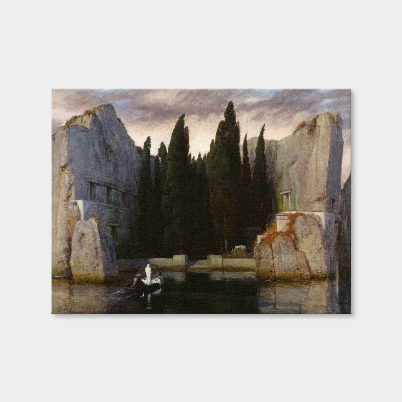 AUTO-MOCKUP WHITE | Die Toteninsel | 1 Piece | Gallery Wrap Canvas | group=4x3