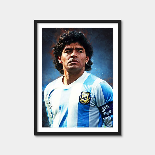 Diego Maradona Wall Art — Framed Print Format preview