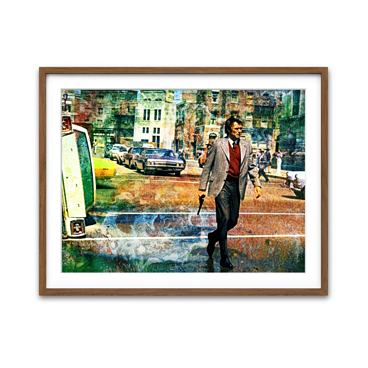 Framed Print 4x3 Walnut