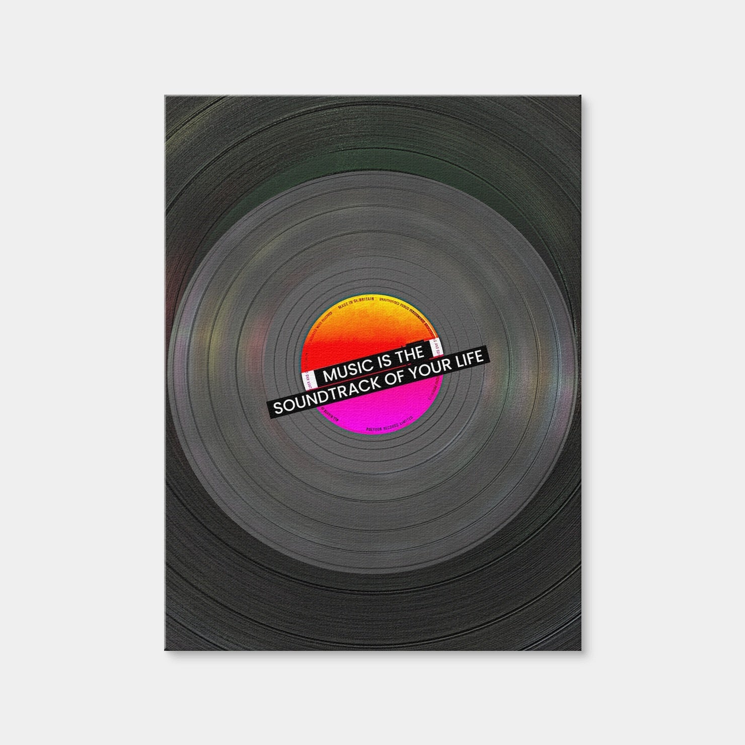 AUTO-MOCKUP WHITE | Disc Design | 1 Piece | Gallery Wrap Canvas | group=3x4