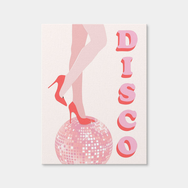 Disco Wall Art — Canvas Wrap Format preview