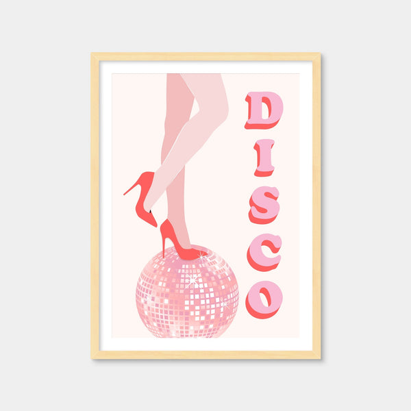 Disco Wall Art — Framed Print Format preview