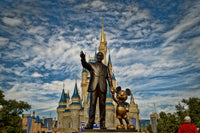 Disney World's Magic Kingdom Wall Art