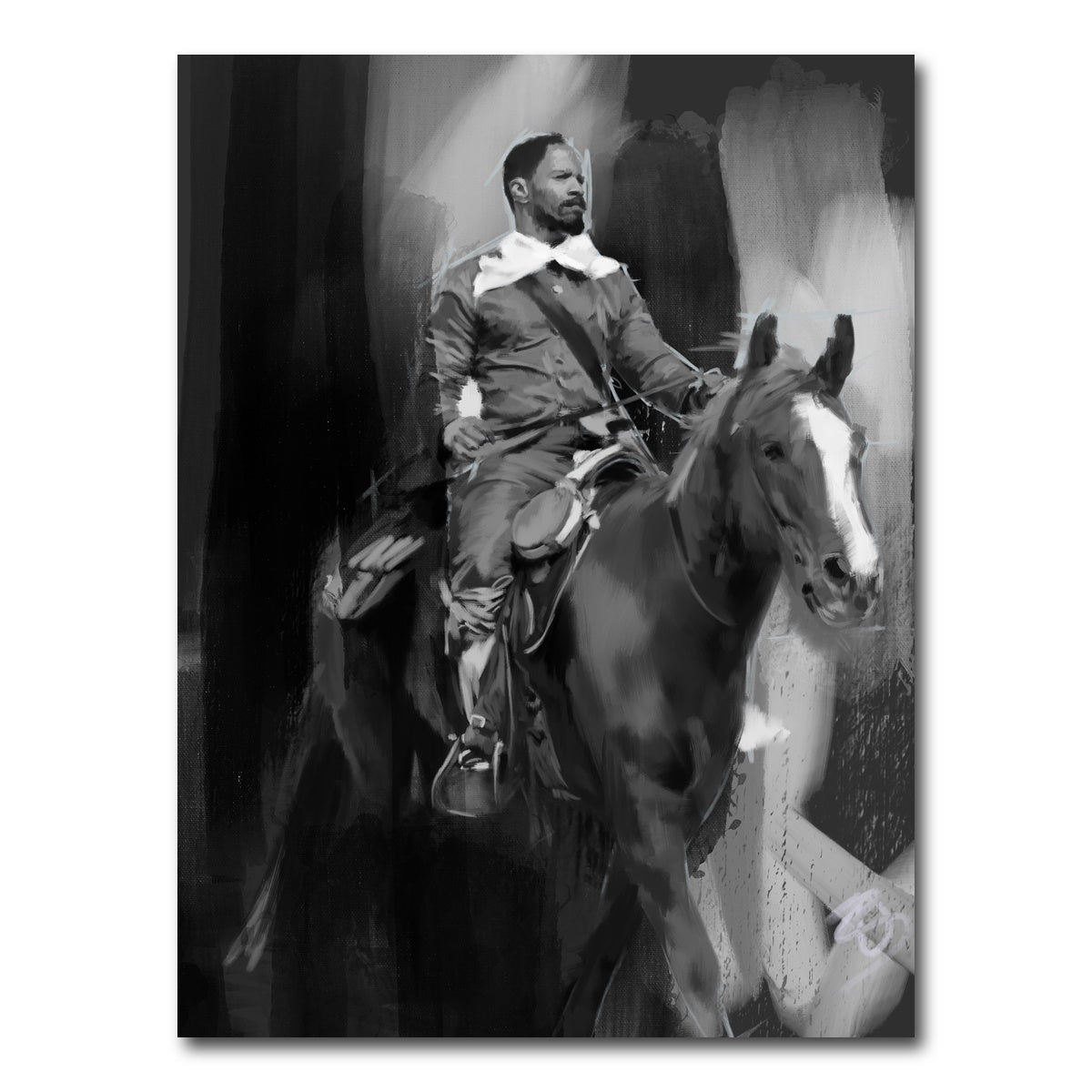 AUTO-MOCKUP WHITE | Django Unchained | 1 Piece | Gallery Wrap Canvas | group=3x4