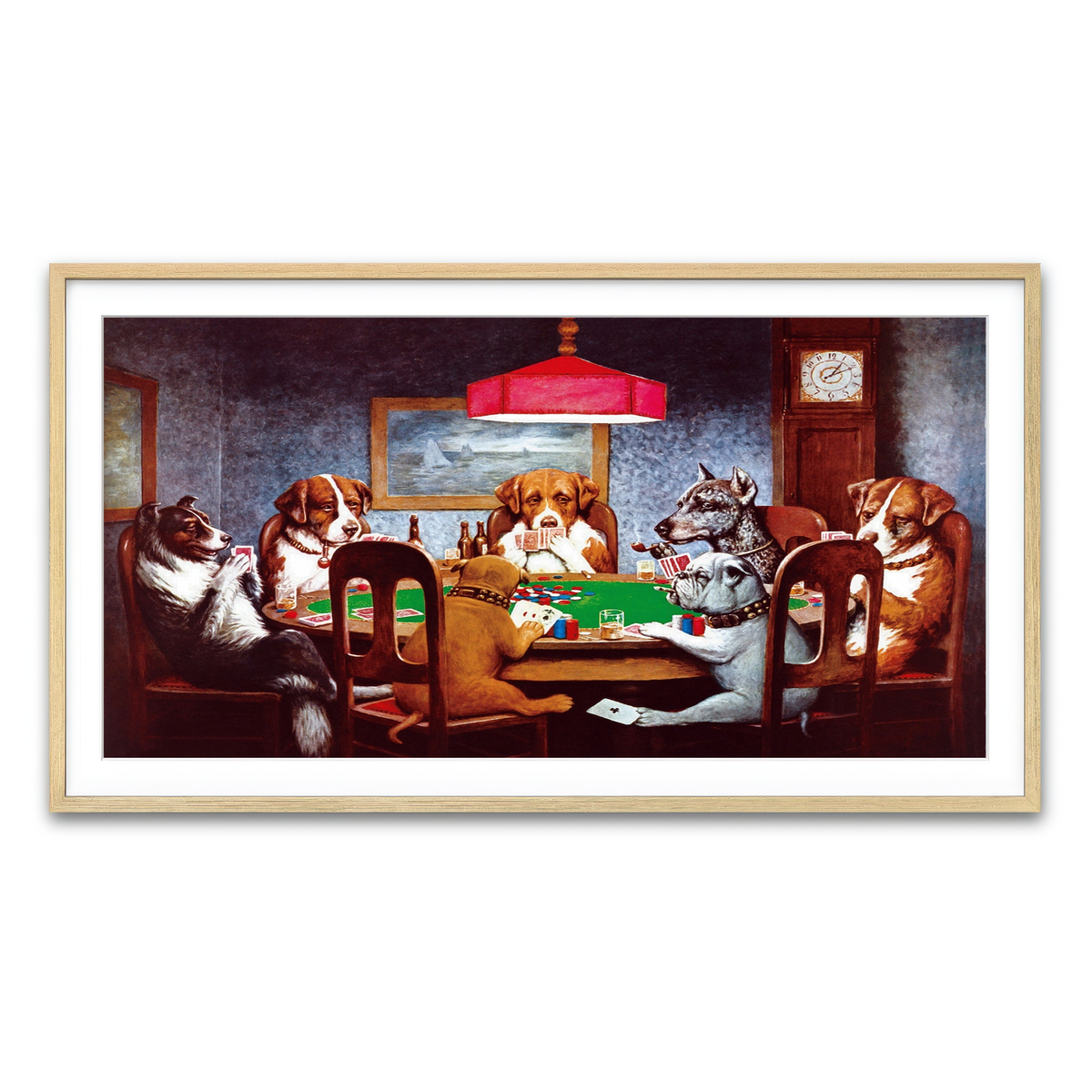 Framed Print 2x1 Natural