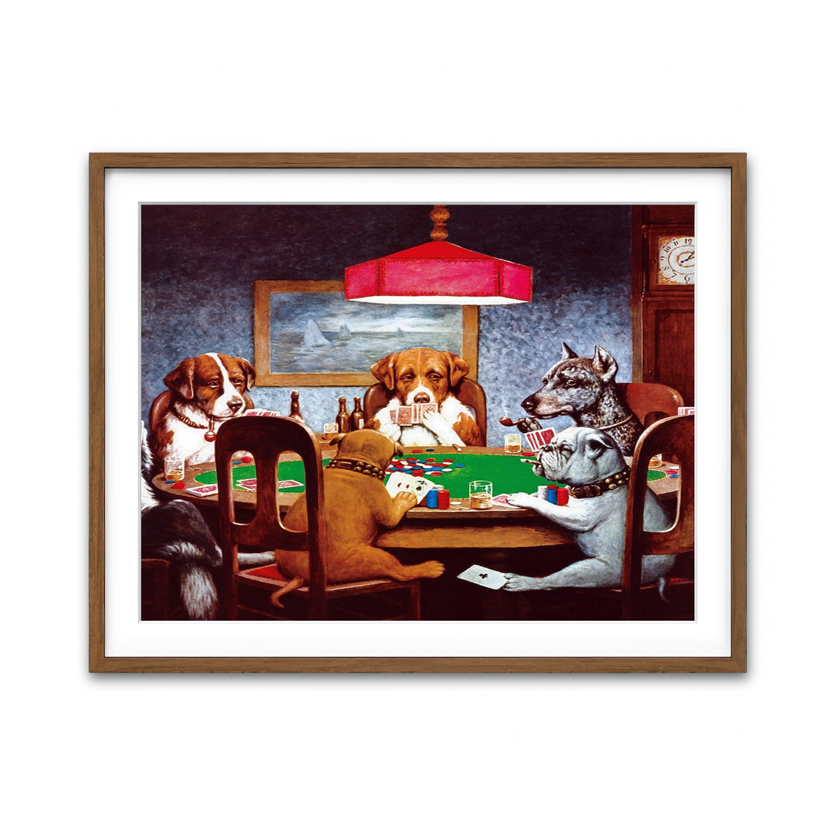 Framed Print 4x3 Walnut