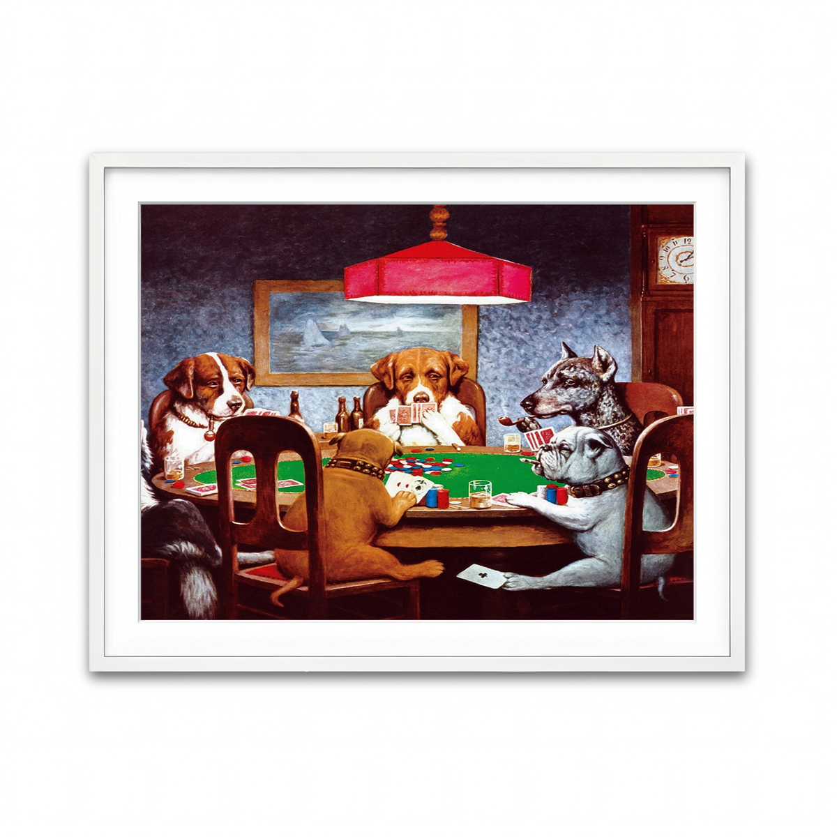 Framed Print 4x3 White