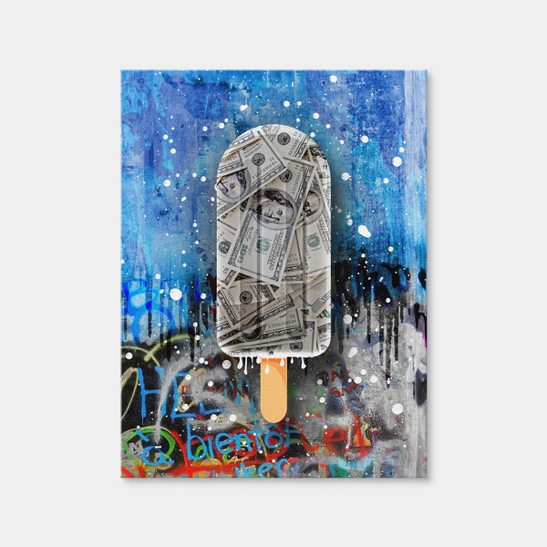 Dollar Candy Wall Art — Canvas Wrap Format preview