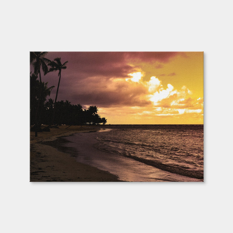 AUTO-MOCKUP WHITE | Dominican Sunset 1 | 1 Piece | Gallery Wrap Canvas | group=4x3