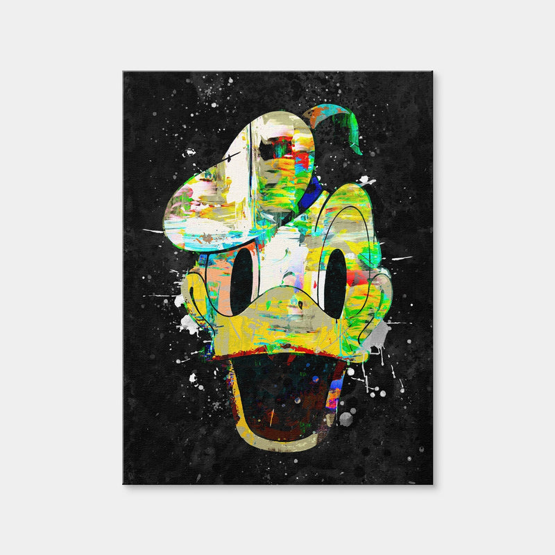 AUTO-MOCKUP WHITE | Donald Duck Canvas Art | 1 Piece | Gallery Wrap Canvas | group=3x4