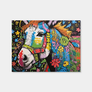 AUTO-MOCKUP WHITE | Donkey Graffiti | 1 Piece | Gallery Wrap | group=4x3