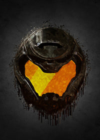 Doom Portrait Wall Art