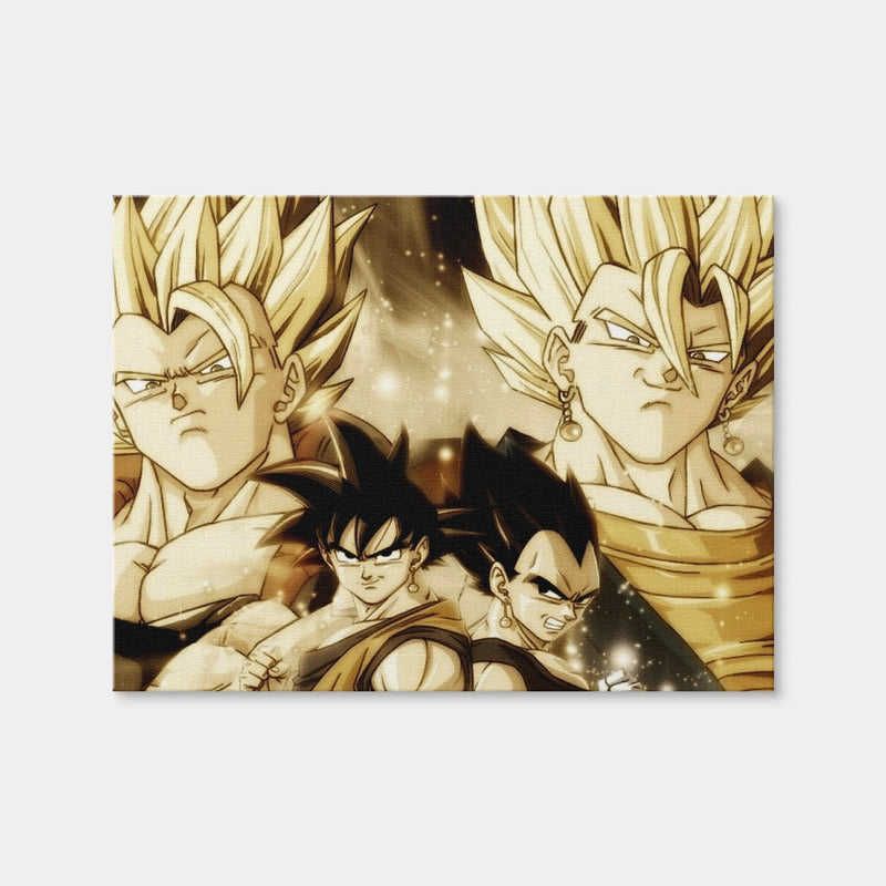 AUTO-MOCKUP WHITE | Dragon Ball Z | 1 Piece | Gallery Wrap Canvas | group=4x3
