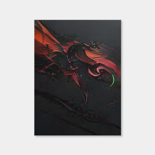 Dragon Wall Art — Canvas Wrap Format preview
