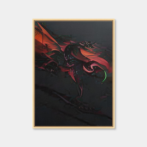 Dragon Wall Art — Framed Canvas Format preview
