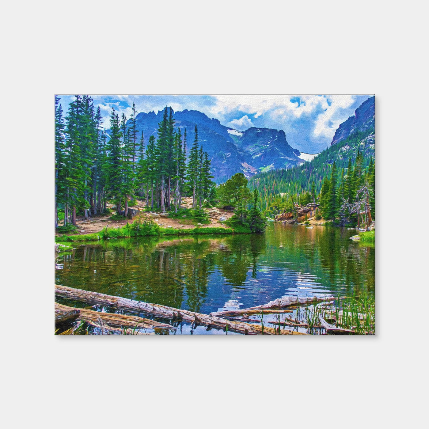AUTO-MOCKUP WHITE | Dream Lake | 1 Piece | Gallery Wrap | group=4x3