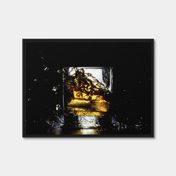 Drink Wall Art — Framed Canvas Format preview