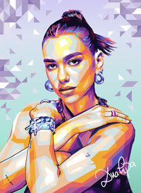 Dua Lipa Wall Art