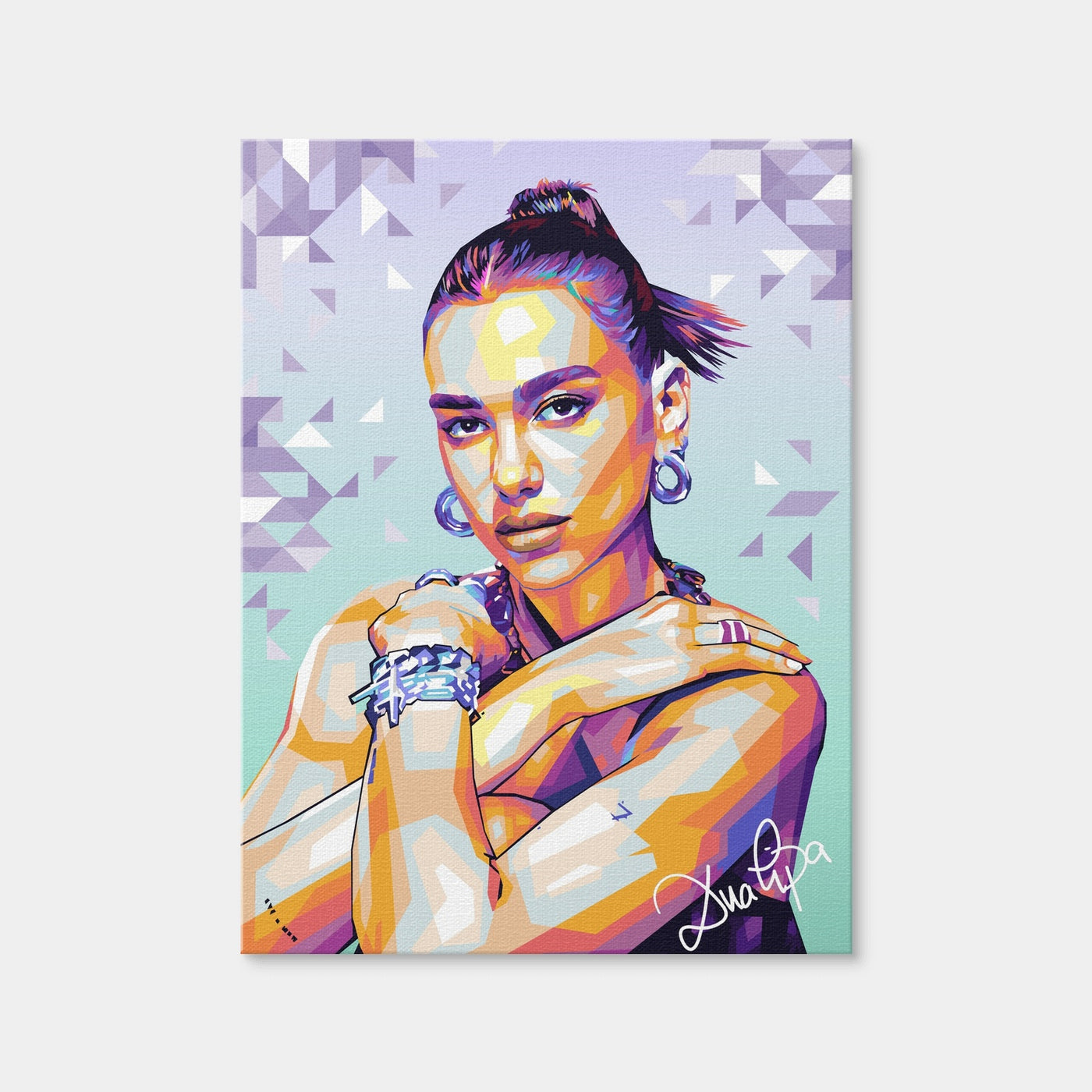 AUTO-MOCKUP WHITE | Dua Lipa | 1 Piece | Gallery Wrap Canvas | group=3x4