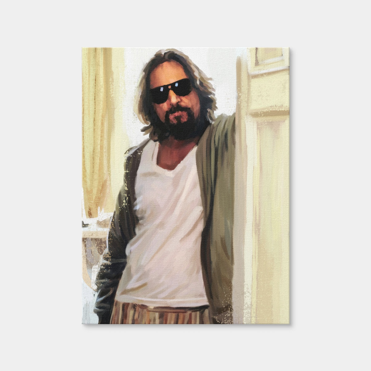 Posters Plastifiés Le Grand Lebowski - Encadré noir - Art Print Posters Plastifiés Le Grand Lebowski - Encadré noir - Art Print