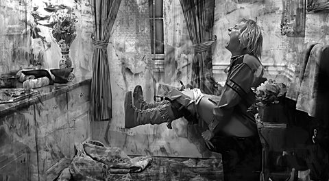 Dumb & Dumber Bathroom Decor Grayscale Wall Art