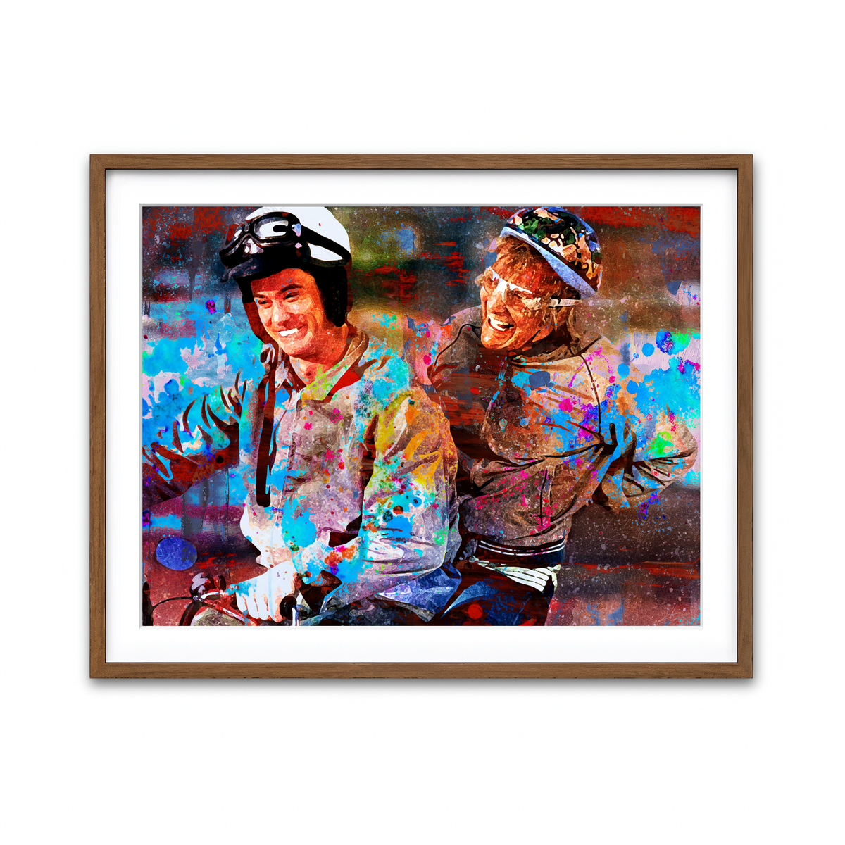 Framed Print 4x3 Walnut