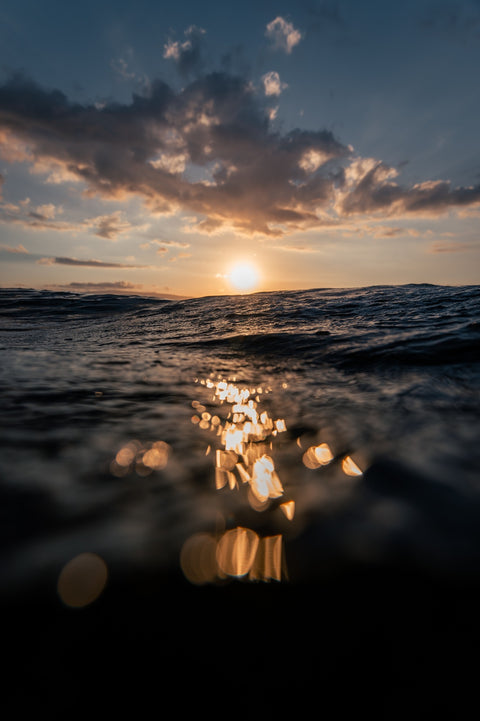 Dusk At Sea Wall Art