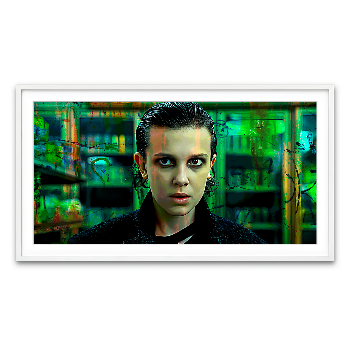 AUTO-MOCKUP WHITE | EL | 1 Piece | White Framed Print | group=2x1