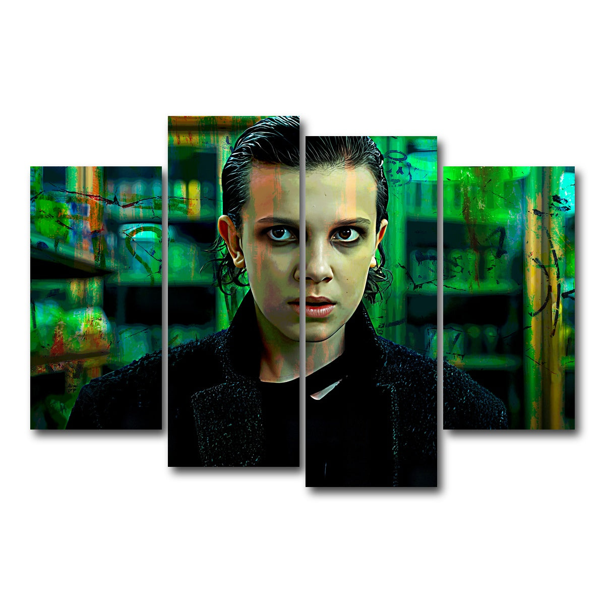 AUTO-MOCKUP WHITE | EL | 4 Piece | Gallery Wrap Canvas | group=4_short