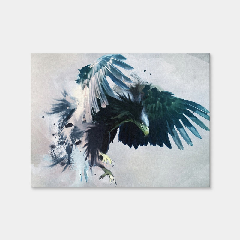 AUTO-MOCKUP WHITE | Eagle Abstract | 1 Piece | Gallery Wrap Canvas | group=4x3