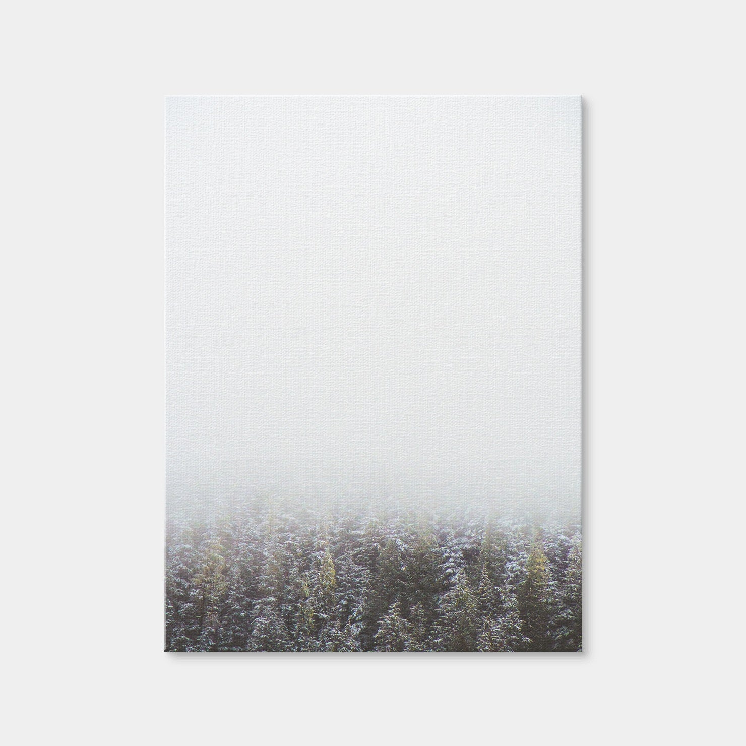 AUTO-MOCKUP WHITE | Early Morning in Northern BC Canada | 1 Piece | Gallery Wrap Canvas | group=3x4