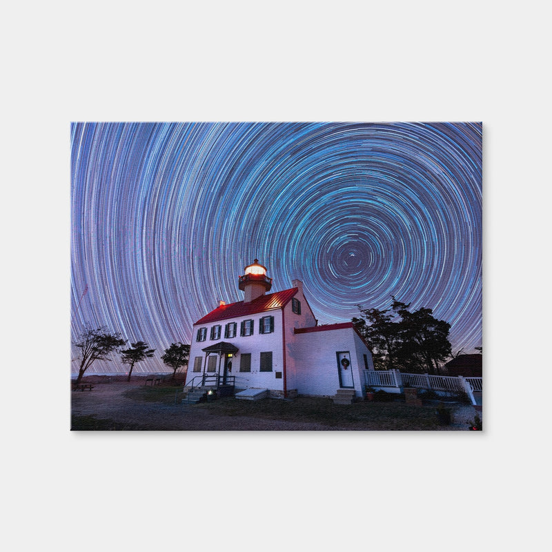 AUTO-MOCKUP WHITE | East Point Lighthouse - Winter Spinnies | 1 Piece | Gallery Wrap Canvas | group=4x3