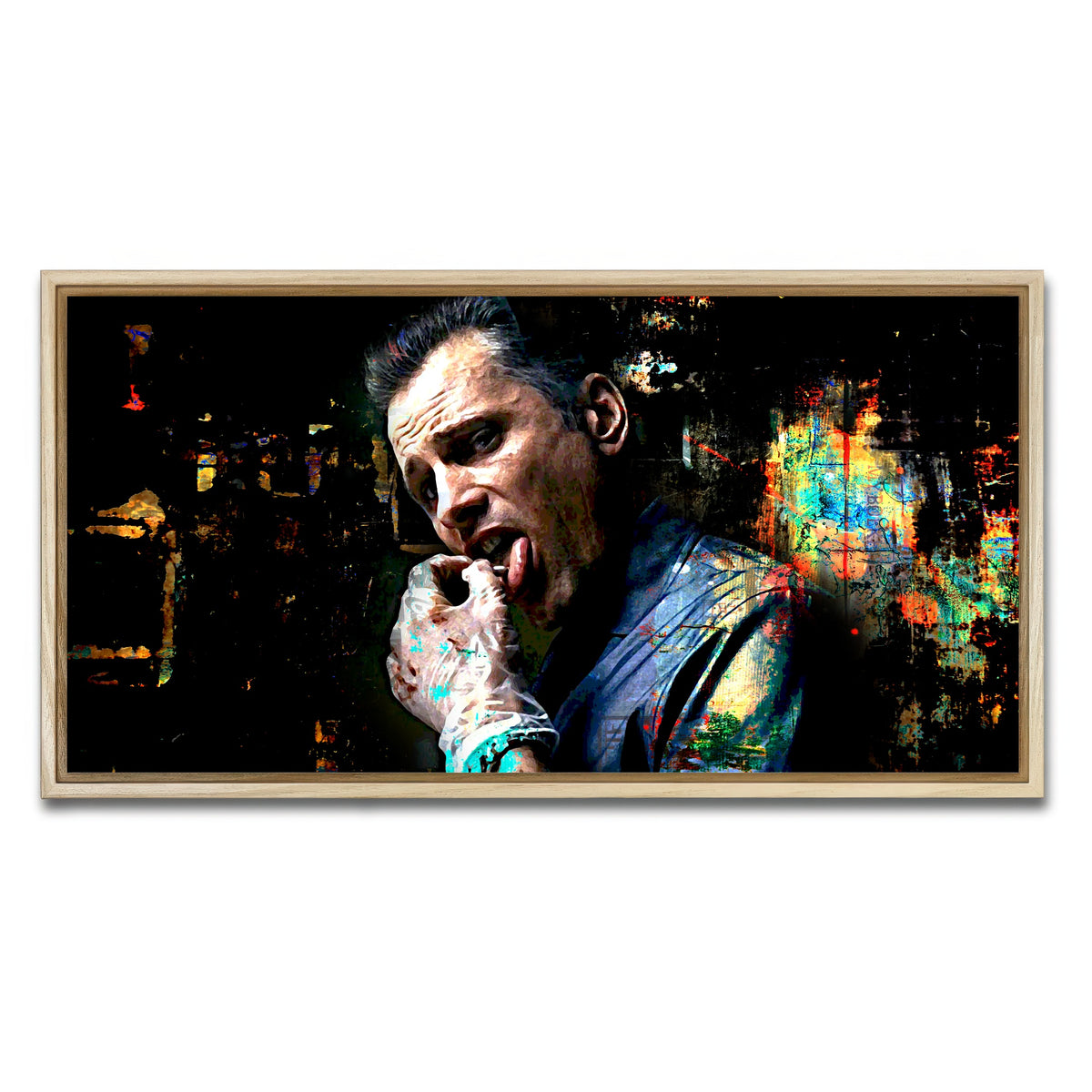 AUTO-MOCKUP WHITE | Eastern Promises Butcher | 1 Piece | Natural Framed Canvas | group=2x1