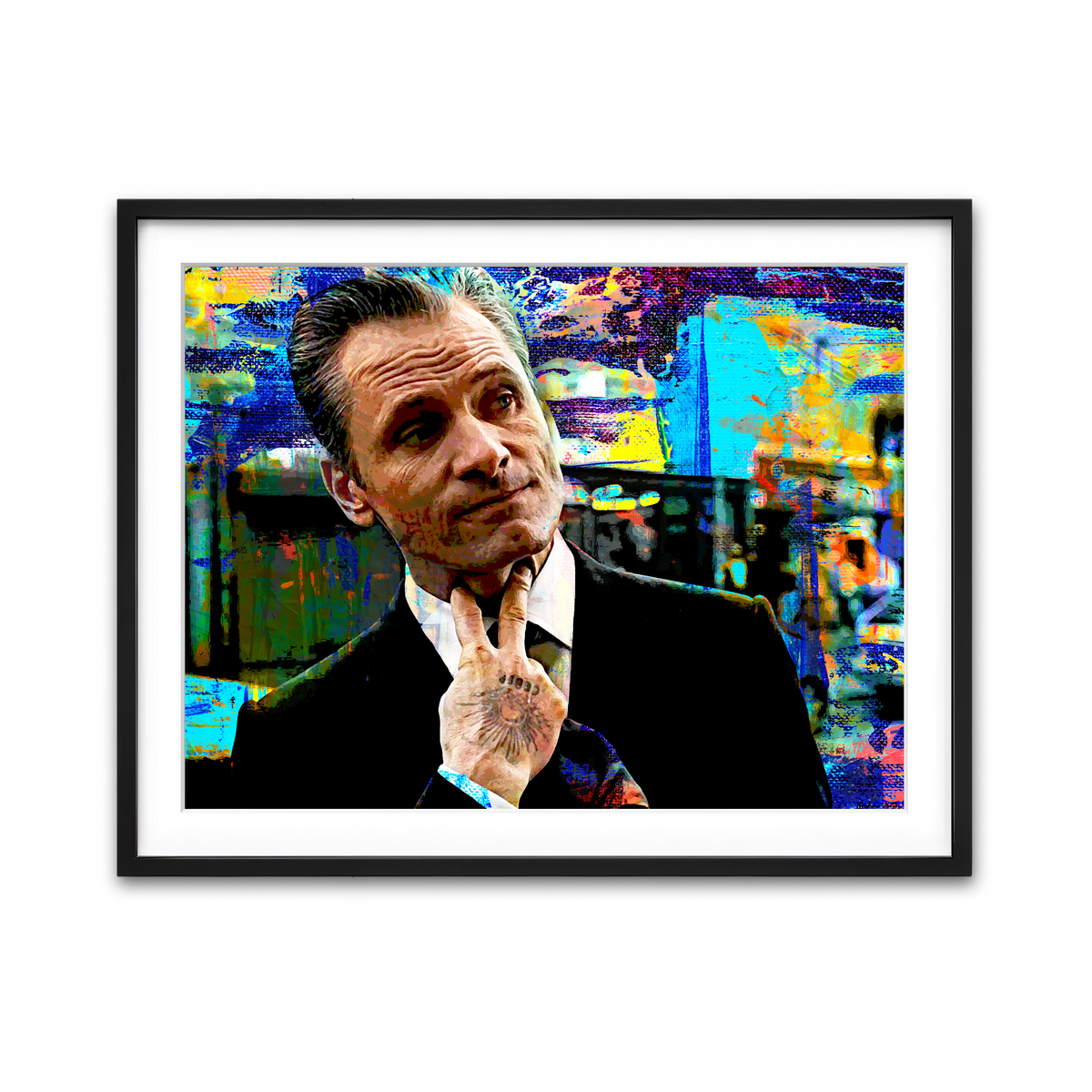 Framed Print 4x3 Black