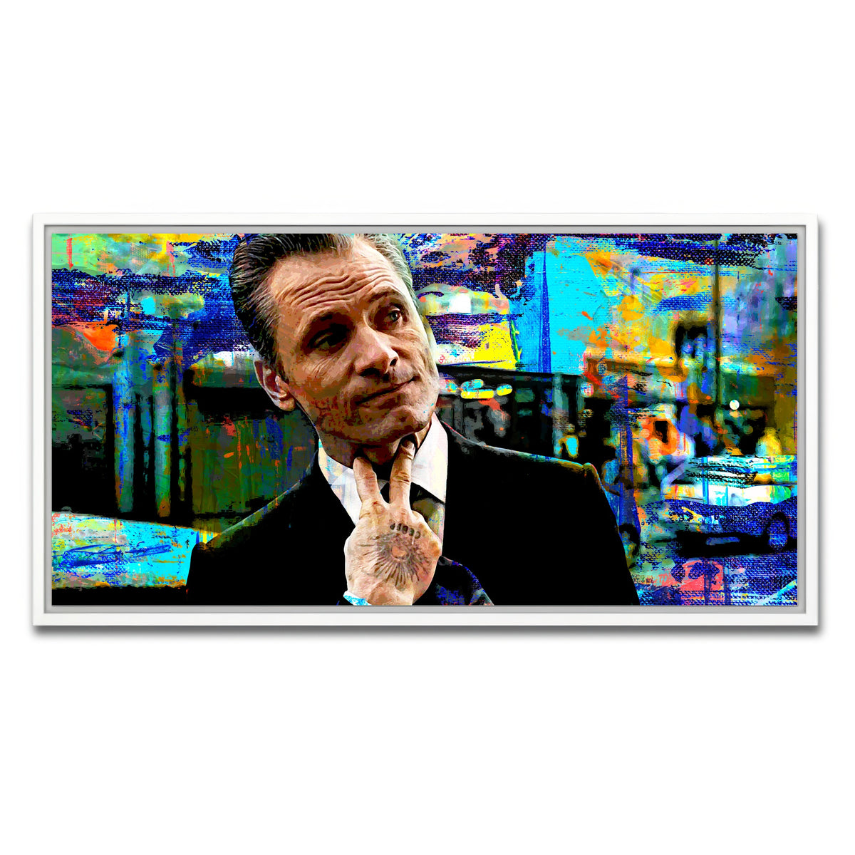 AUTO-MOCKUP WHITE | Eastern Promises Nikolai | 1 Piece | White Framed Canvas | group=2x1
