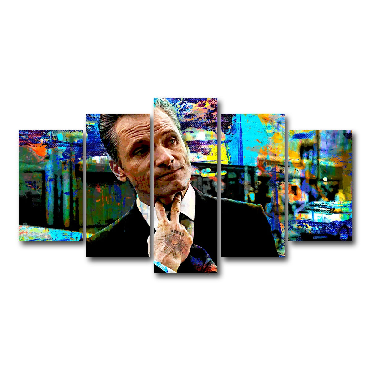 AUTO-MOCKUP WHITE | Eastern Promises Nikolai | 5 Piece | Gallery Wrap Canvas | group=5_normal