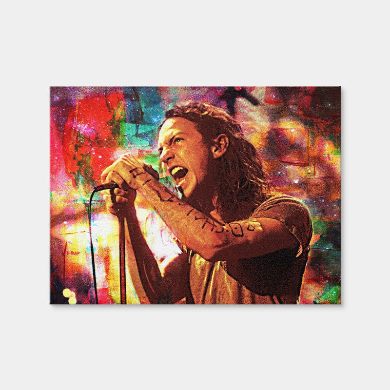 AUTO-MOCKUP WHITE | Eddie Vedder | 1 Piece | Gallery Wrap Canvas | group=4x3