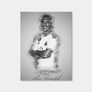 AUTO-MOCKUP WHITE | Eden Hazard | 1 Piece | Gallery Wrap Canvas | group=3x4