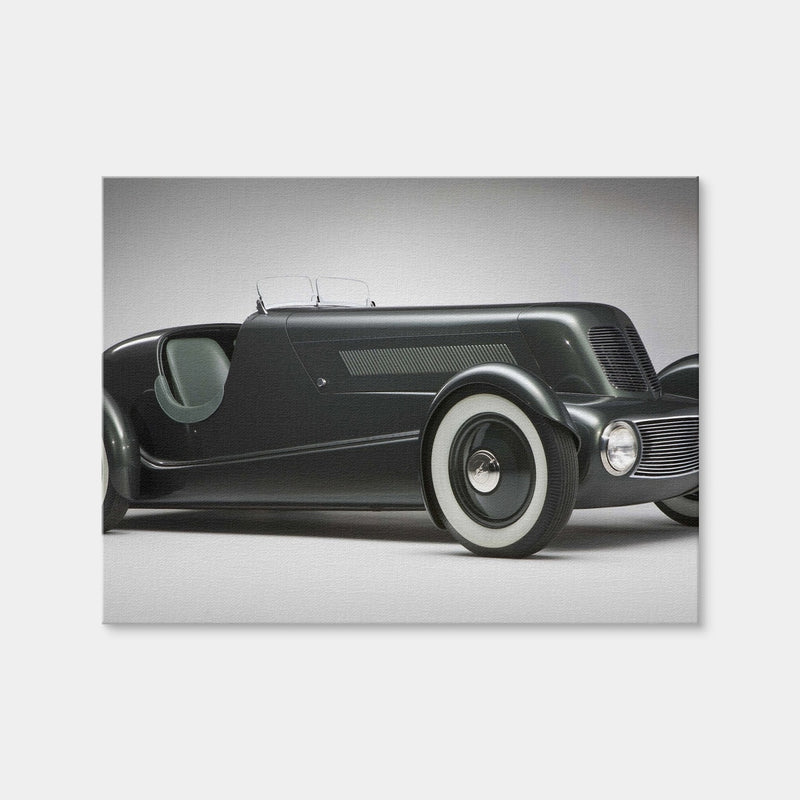 AUTO-MOCKUP WHITE | Edsel Ford's 1934 Model 40 Speedster | 1 Piece | Gallery Wrap Canvas | group=4x3
