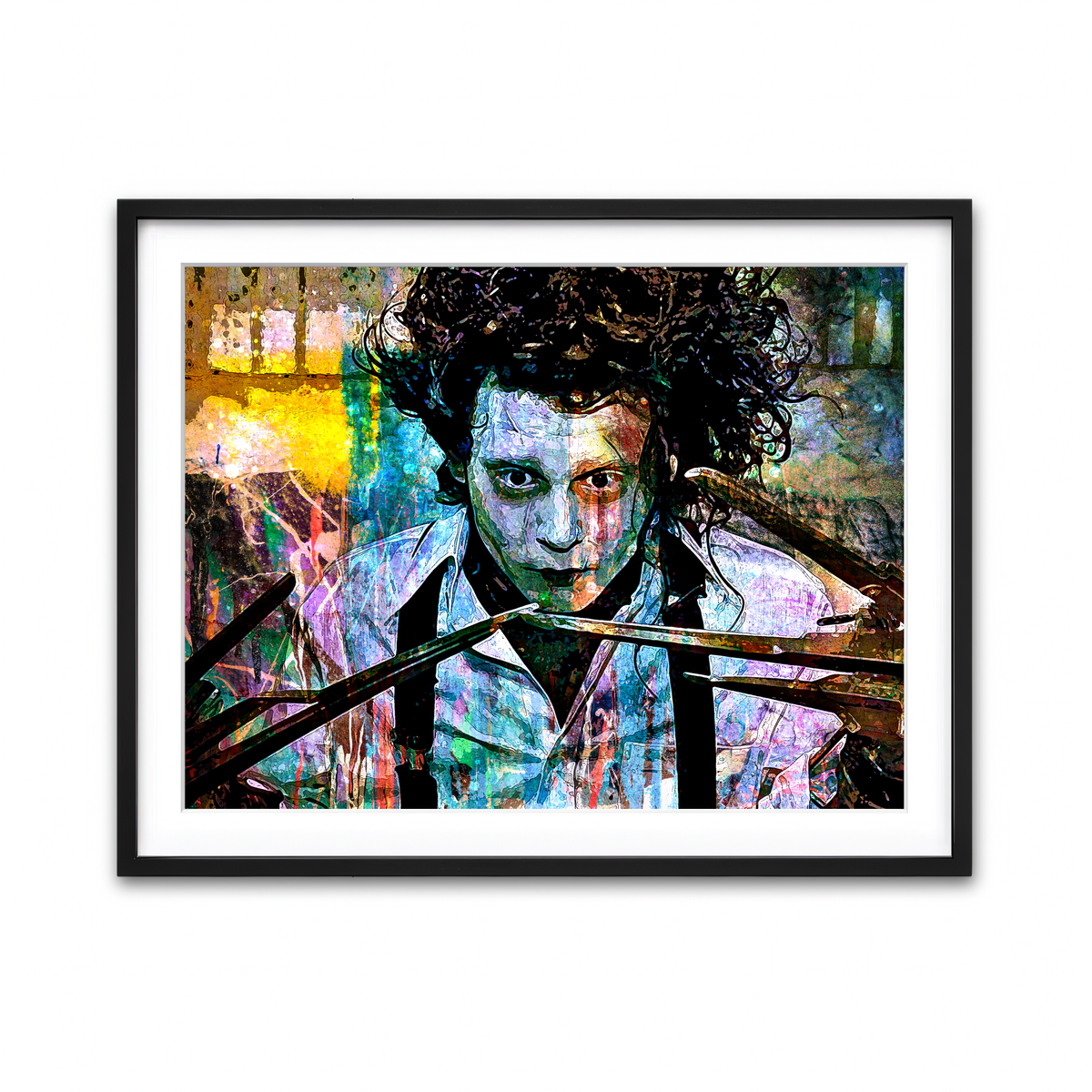 Framed Print 4x3 Black