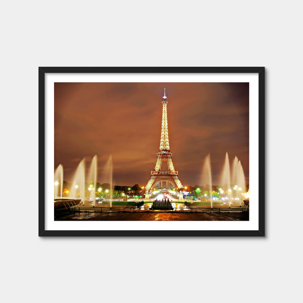 Eiffel Tower Paris Wall Art — Framed Print Format preview