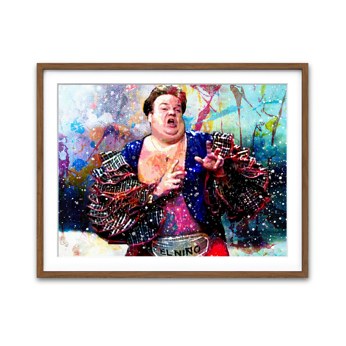 Framed Print 4x3 Walnut