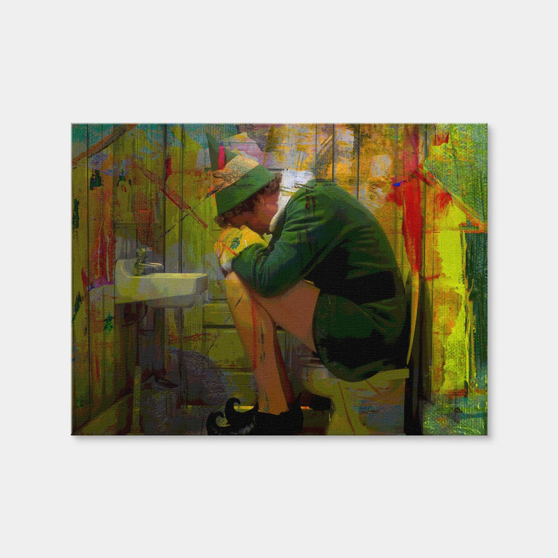 AUTO-MOCKUP WHITE | Elf Bathroom | 1 Piece | Gallery Wrap Canvas | group=4x3