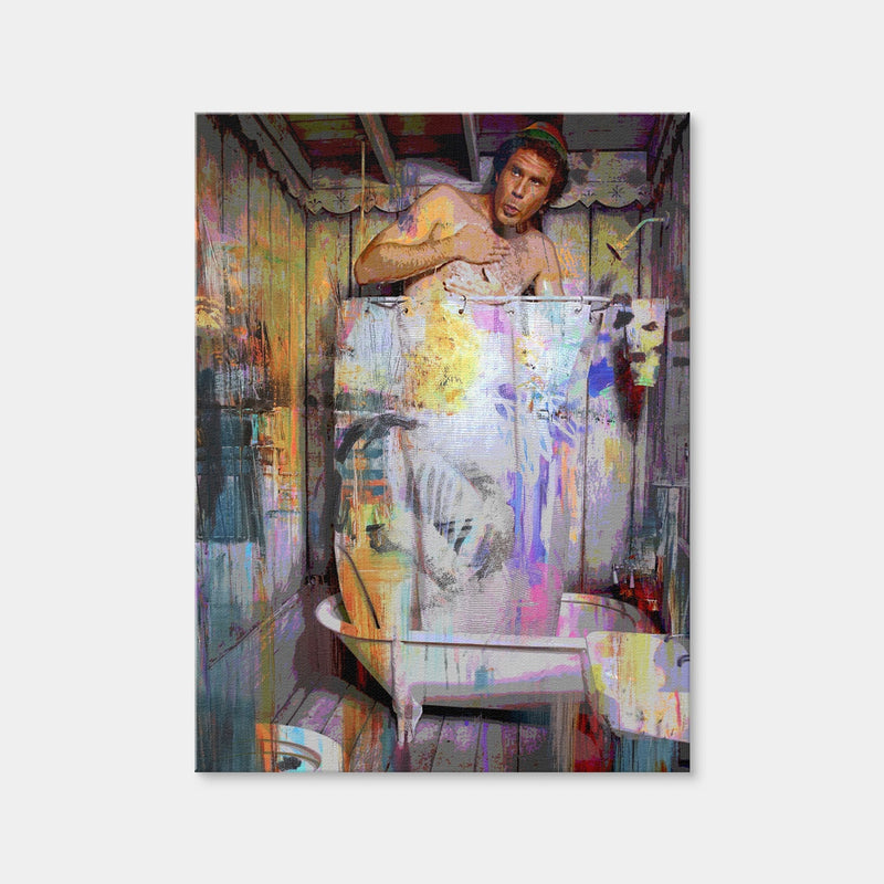AUTO-MOCKUP WHITE | Elf Shower | 1 Piece | Gallery Wrap Canvas | group=3x4