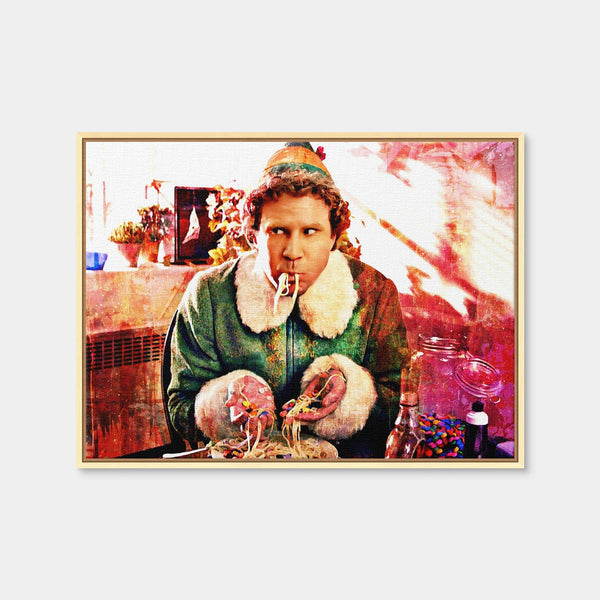 Elf Wall Art — Framed Canvas Format preview