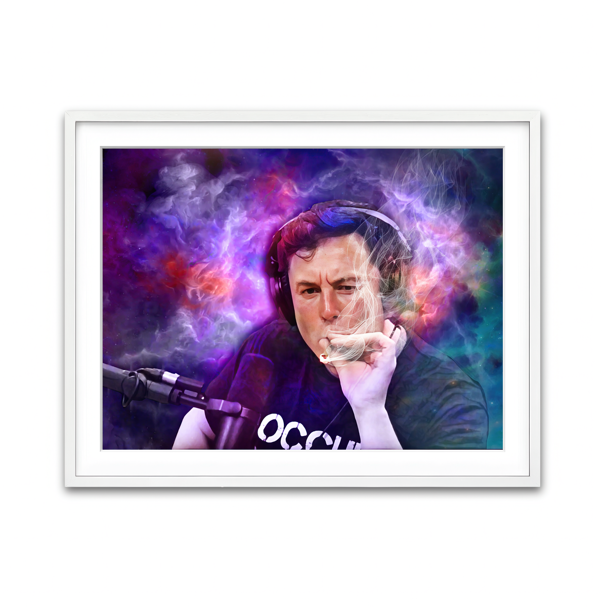 Framed Print 4x3 White