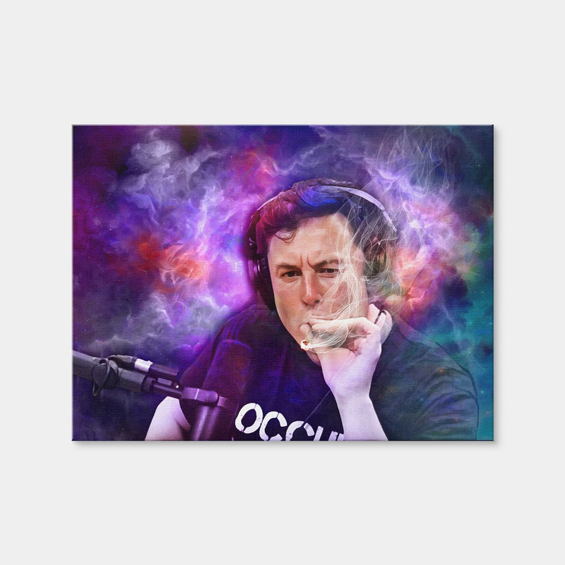 AUTO-MOCKUP WHITE | Elon Smoking | 1 Piece | Gallery Wrap Canvas | group=4x3