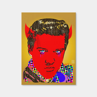 AUTO-MOCKUP WHITE | Elvis Horns | 1 Piece | Gallery Wrap | group=3x4