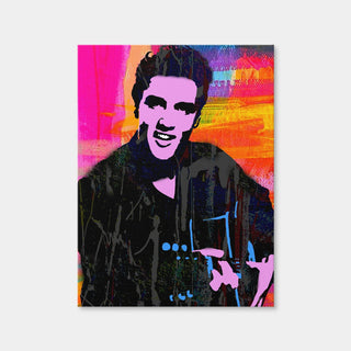 AUTO-MOCKUP WHITE | Elvis Purple | 1 Piece | Gallery Wrap Canvas | group=3x4