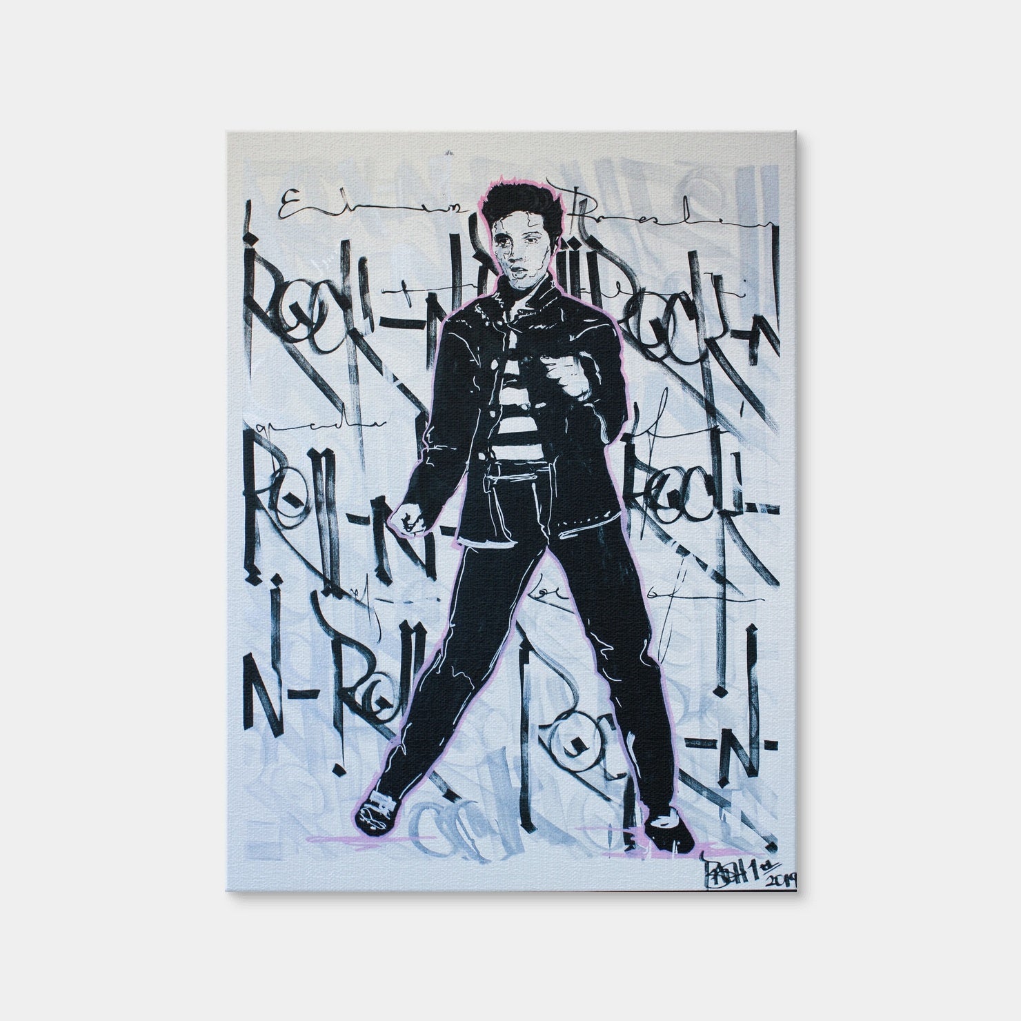 AUTO-MOCKUP WHITE | Elvis | 1 Piece | Gallery Wrap Canvas | group=3x4